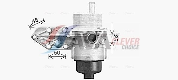 Купити FD3669H AVA Радіатор масляний